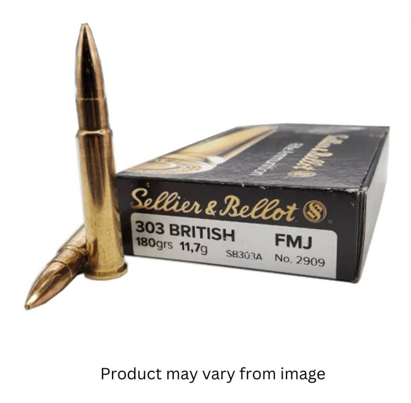 Sellier Bellot .303 180g FMJ Bullet Heads (106522)