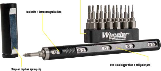 Wheeler Micro Multi-Driver Tool Pen