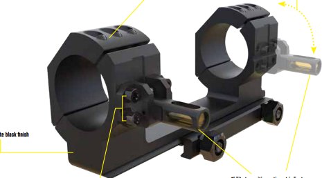 Wheeler 1 Piece Cantilever Scope Mount