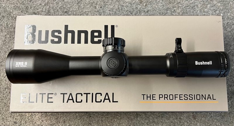 Bushnell  Bushnell Elite Tactical XRS II 4.5-30x50 Riflescope Black