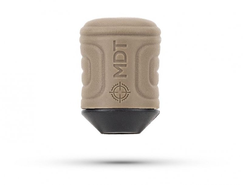 Left Hand Savage Axis Tactical Bolt Handle Black w/ smooth Black 1.75" anodized knob. - Glades