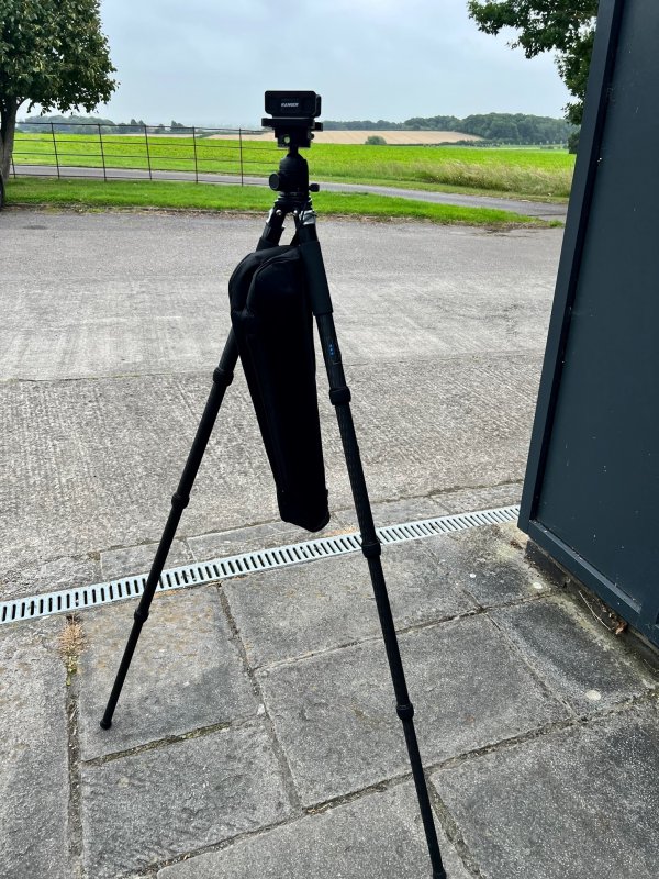 Roetex Carbon Fiber Tripod with Ball Head  and Adjustable Shooting Clamp