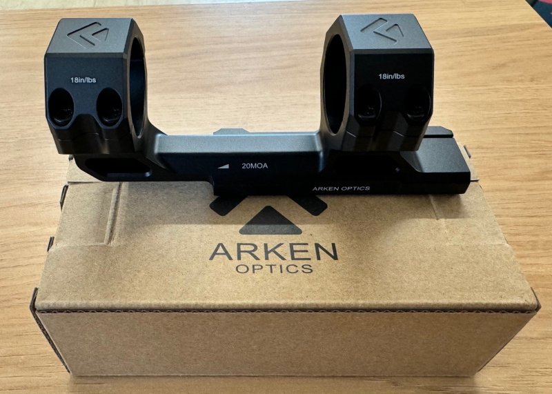 Arken Optics  Arken Rigid Precision Cantilever Scope Mount 34mm