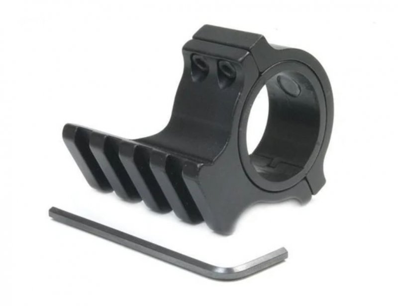Nightmaster Night Master Scope Ring with Rail 1inch-30mm