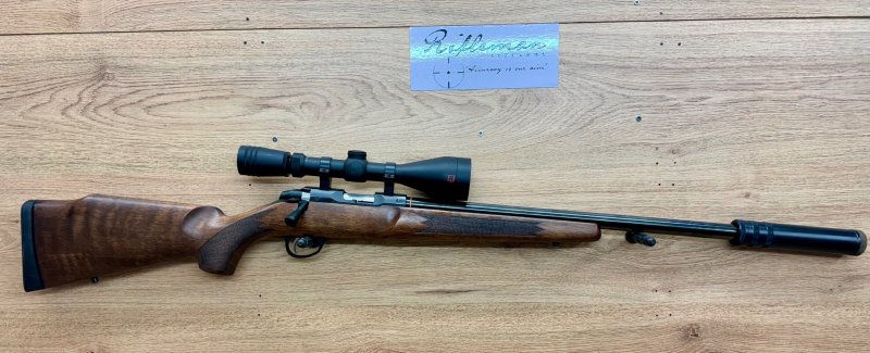 S/H Sako Quad Varmint Wood 17HMR