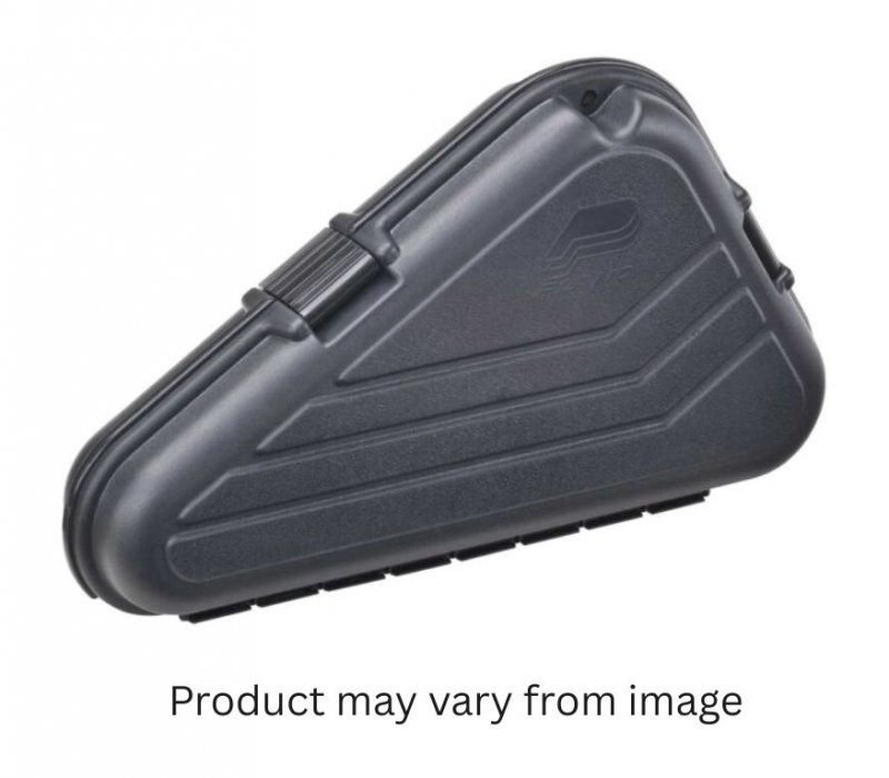 Plano Plano Secure Shaped Pistol / Accessory Single Black Gun Case