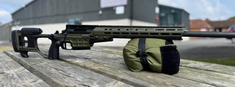 S/H Like New Sako TRG-22 Green folding stock - Phosphate barrel 6.5 Creedmoor