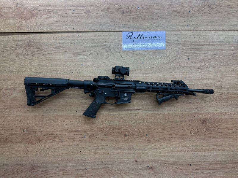 Schmeisser  S/H Schmeisser SP-9 9mm Straight Pull Rifle With Sight