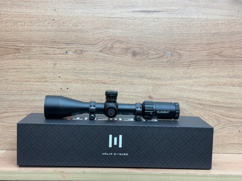 Element Optics  S/H Element Optics Helix HDLR 2-16x50 SFP APR-1C MOA Rifle Scope