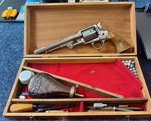 S/H Euroarms 44 Mag Muzzle Loading Revolver.