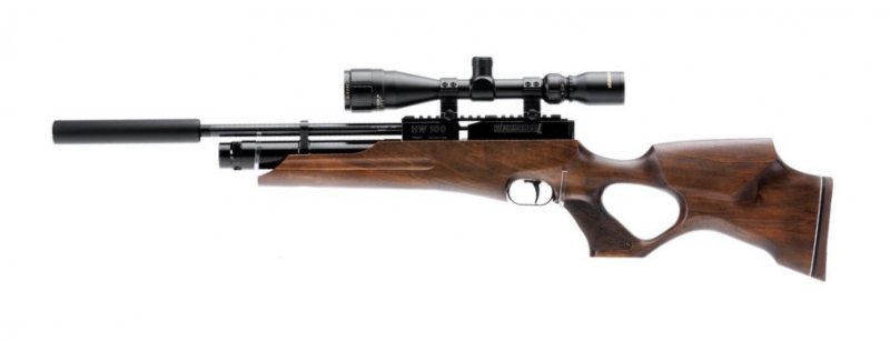 Weihrauch Weihrauch HW100X Karbine Thumbhole Walnut PCP Air Rifle