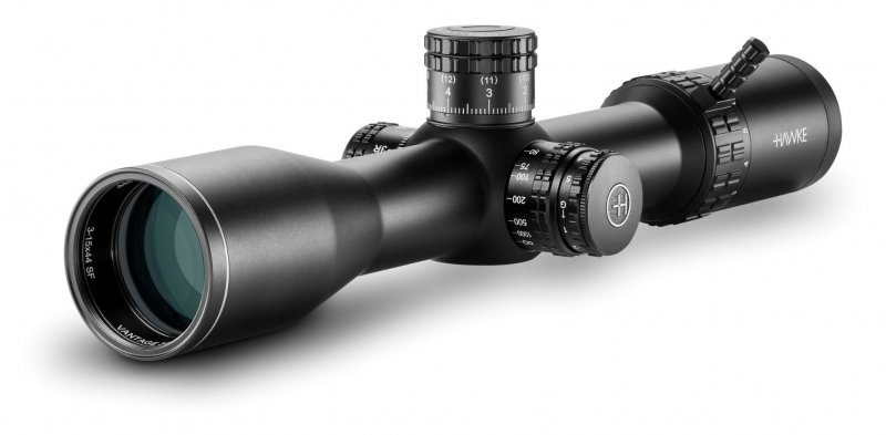 Hawke Optics Hawke Vantage HD 34 FFP 3-15x44 SF FFP Mil Pro II Rifle Scope