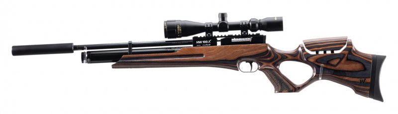 Weihrauch Weihrauch HW100X Thumbhole Laminate Adjustable PCP Air Rifle