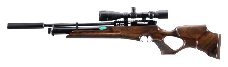 Weihrauch Weihrauch HW100X Walnut Thumbhole PCP Air Rifle