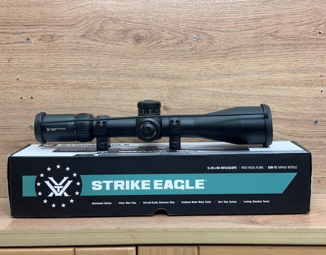 Vortex Optics S/H Vortex Strike Eagle 5-25x56 EBR-7C Mrad Reticle