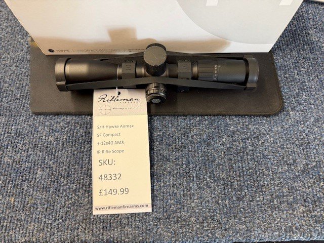 Hawke Optics S/H hawke Airmax SF Compact 3-12x40 AMX IR Rifle Scope