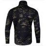 Viper  Viper Tactical Roll Neck Top V-Cam Black