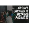 Groups / Corporate / Bespoke